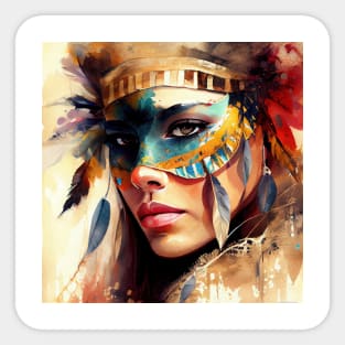 Powerful Carnival Woman #1 Sticker